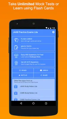 JAIIB Practice Exams Lite android App screenshot 14